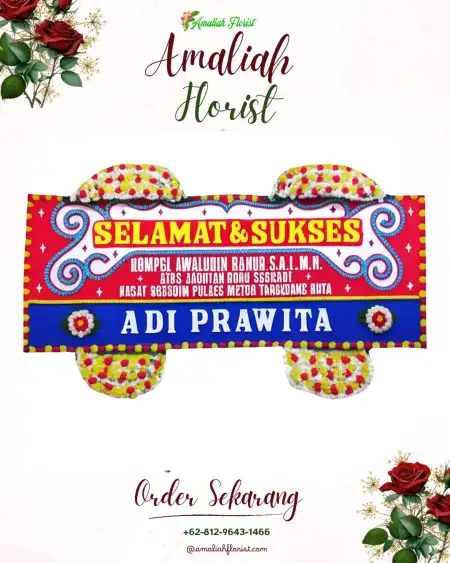 Papan Bunga Ucapan Selamat Kampung Baru